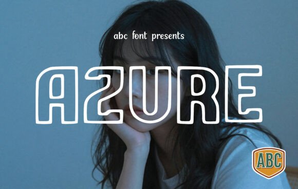 Azure Font: A Soft, Playful Display Typeface for Modern Branding