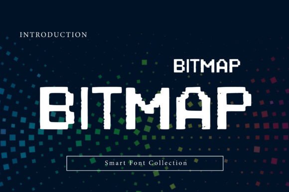 Bitmap Font: A Bold, Retro Display Typeface for Small Business Branding