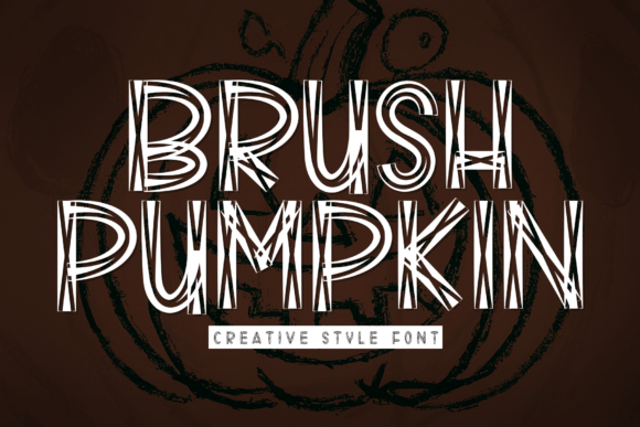 Brush Pumpkin: A Warm, Handwritten Display Font for Thoughtful Design