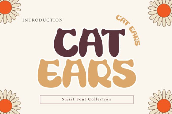 Cat Ears: A Playful Display Font That Pops on Modern Websites