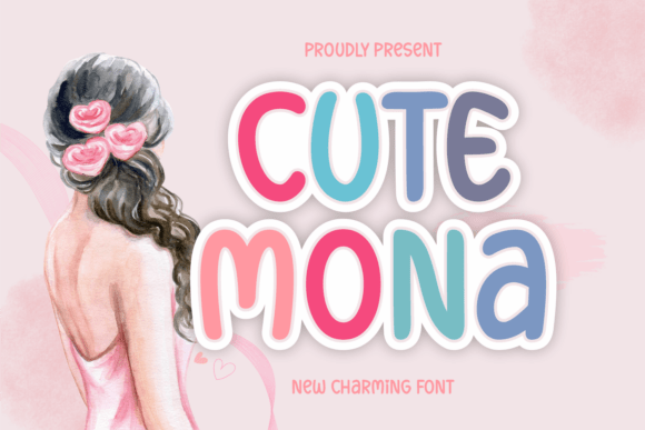 Cute Mona: A Friendly Display Font for Small Business Branding