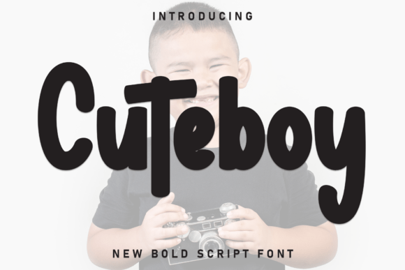 Cuteboy: A Handwritten Display Font for Warm, Human-Centered Web Design