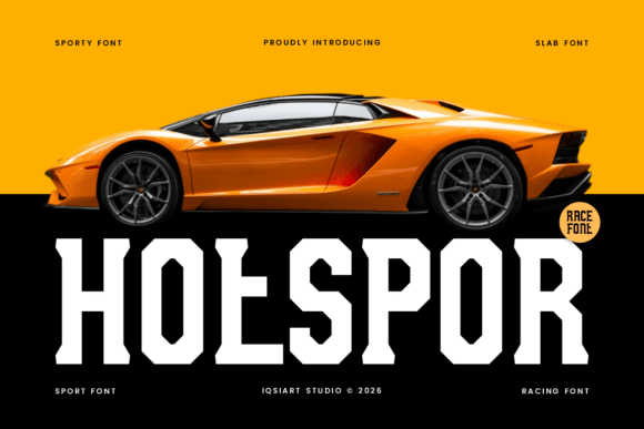 Hotspor Font: A Bold, Authentic Display Typeface for Small Business Branding