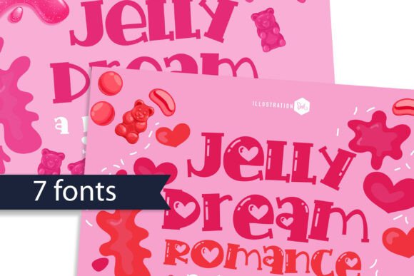Jelly Dream: A Juicy Display Font That Makes Your Brand Irresistible