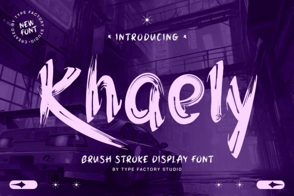Khaely: A Display Font That Earns Its Space
