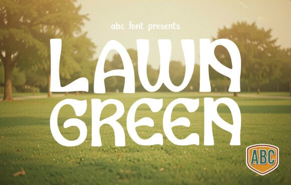 Lawn Green: A Hand-Drawn Display Font That Feels Human