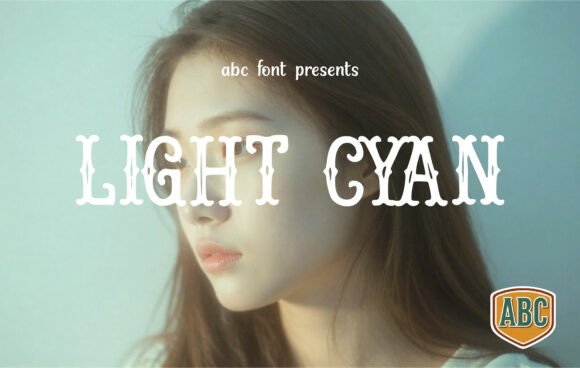 Light Cyan: A Display Font That Elevates Delicate Digital Branding