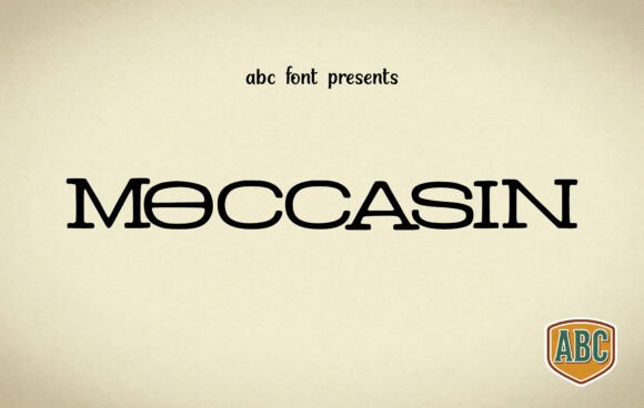 Moccasin: A Display Typeface with Architectural Calm