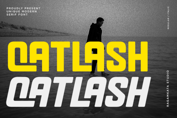 Oatlash: A Modern Serif Display Font for Editorial Impact
