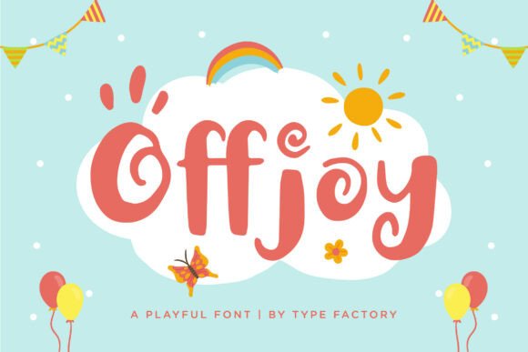 Offjoy: A Playful Display Font That Makes Your Brand Feel Friendly & Polished