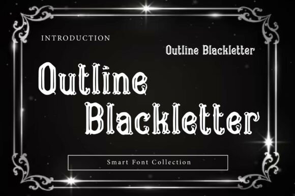 Outline Blackletter: A Bold Display Font for Distinctive Web Headlines