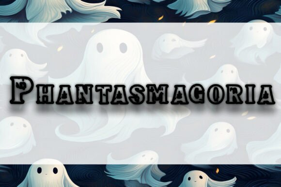 Phantasmagoria: A Playful Display Font for Digital Branding