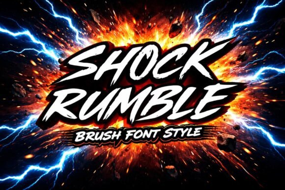 Shock Rumble: A Display Font That Builds Brand Trust