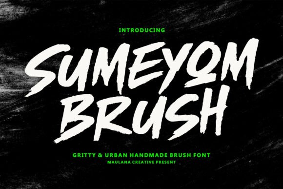 Sumeyom: A Bold Display Font for Editorial Impact