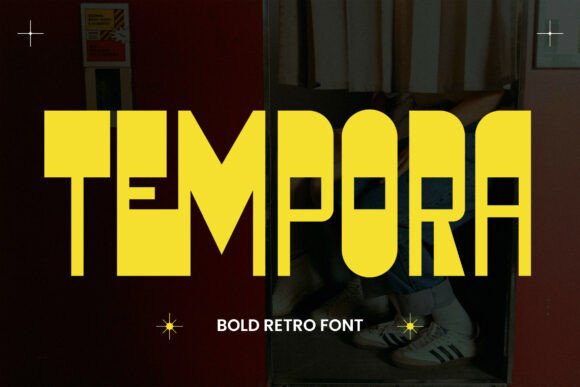 Tempora: A Bold Retro Font for Editorial Presence
